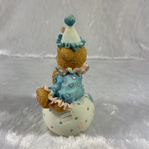 Cherished Teddies Wally "You're The Tops With Me"  Clown on Ball Figurine 103934 - Picture 4 of 6